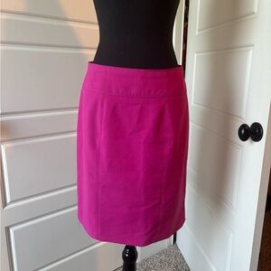 Worthington Fuchsia Pencil Skirt